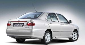 چری ویانا نقره ای از نمای عقب